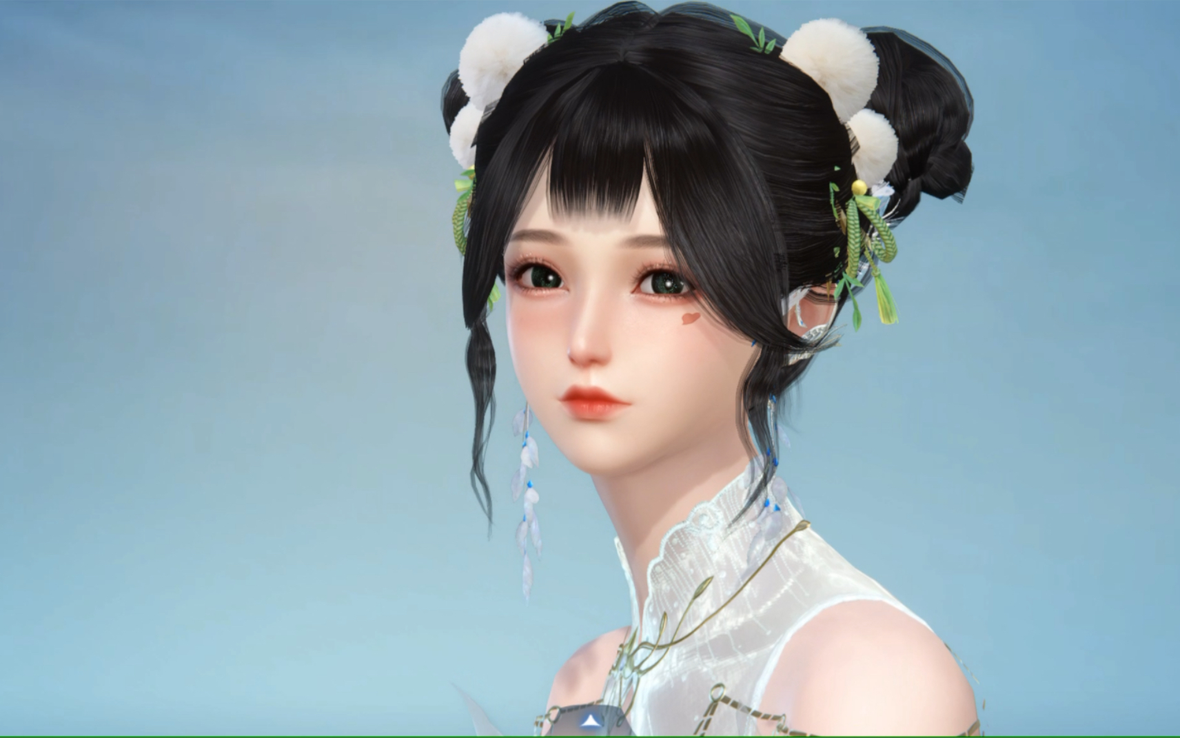 【逆水寒手游】女鹅好可爱!