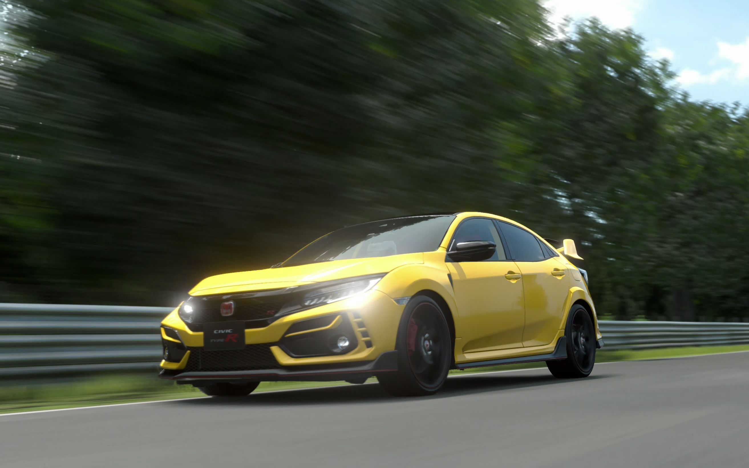 gt赛车7最高画质思域typerfk8纽伯格林北环体验