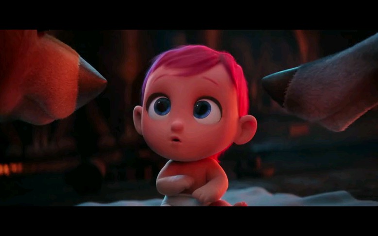 萌宝满天飞:野狼要吃掉婴儿?下一秒搞笑了