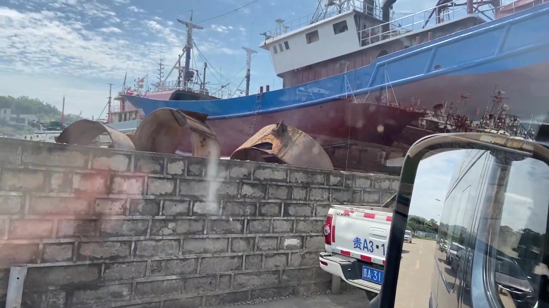游荡在石浦渔港，作为内地来的游客，看着就是新奇