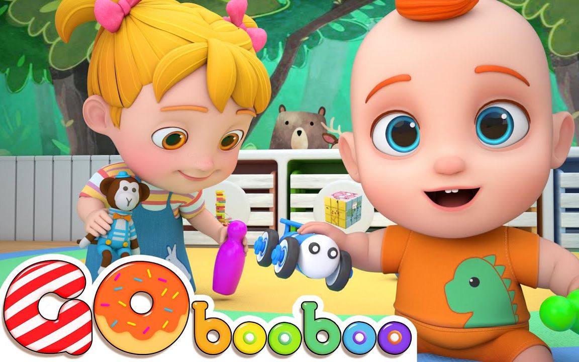 【GoBooBoo英文儿歌】Clean Up Song清理之歌 | Good Habits for Kids | GoBooBoo Nursery Rhymes哔哩哔哩bilibili