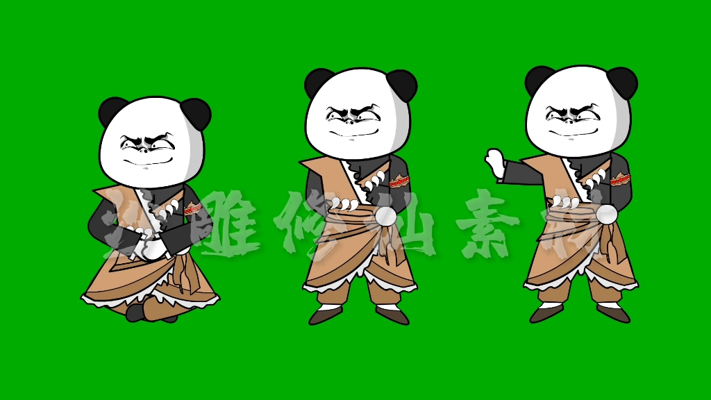 沙雕修仙人物分享,每个人物包含124个动态表情21