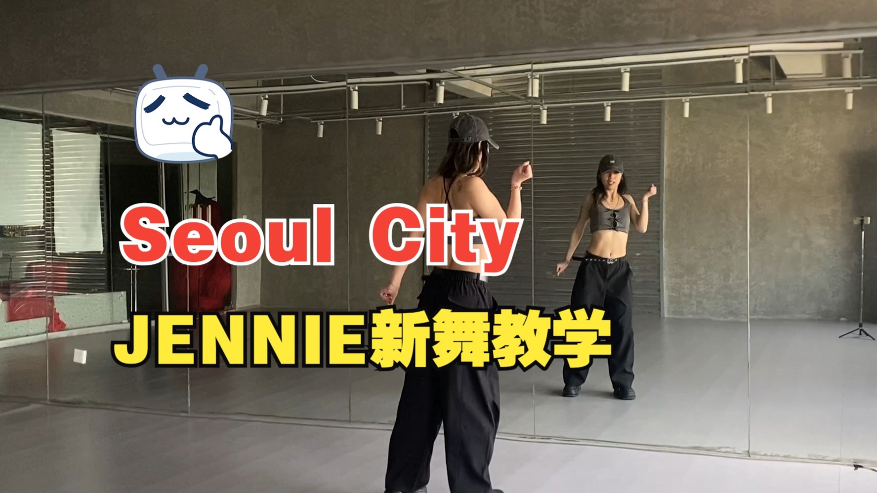 JENNIE - Seoul City 舞蹈翻跳+语音详细教学分解-安小妘-跳舞-哔哩哔哩视频