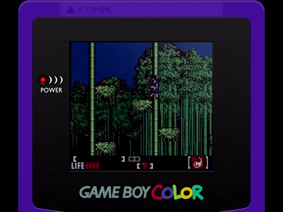 [图]【GBC游戏回顾】忍者归来 通关视频 Return of the Ninja (Game Boy Color)