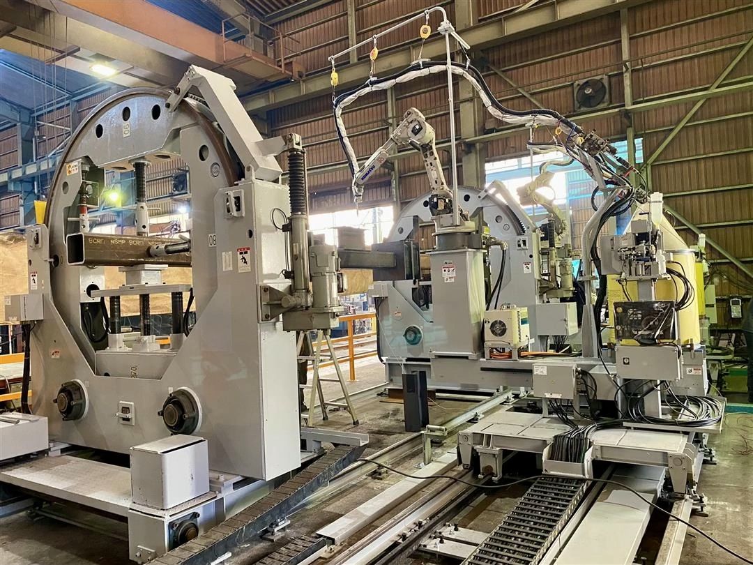 全自动焊接机器人机械手工作站生产线