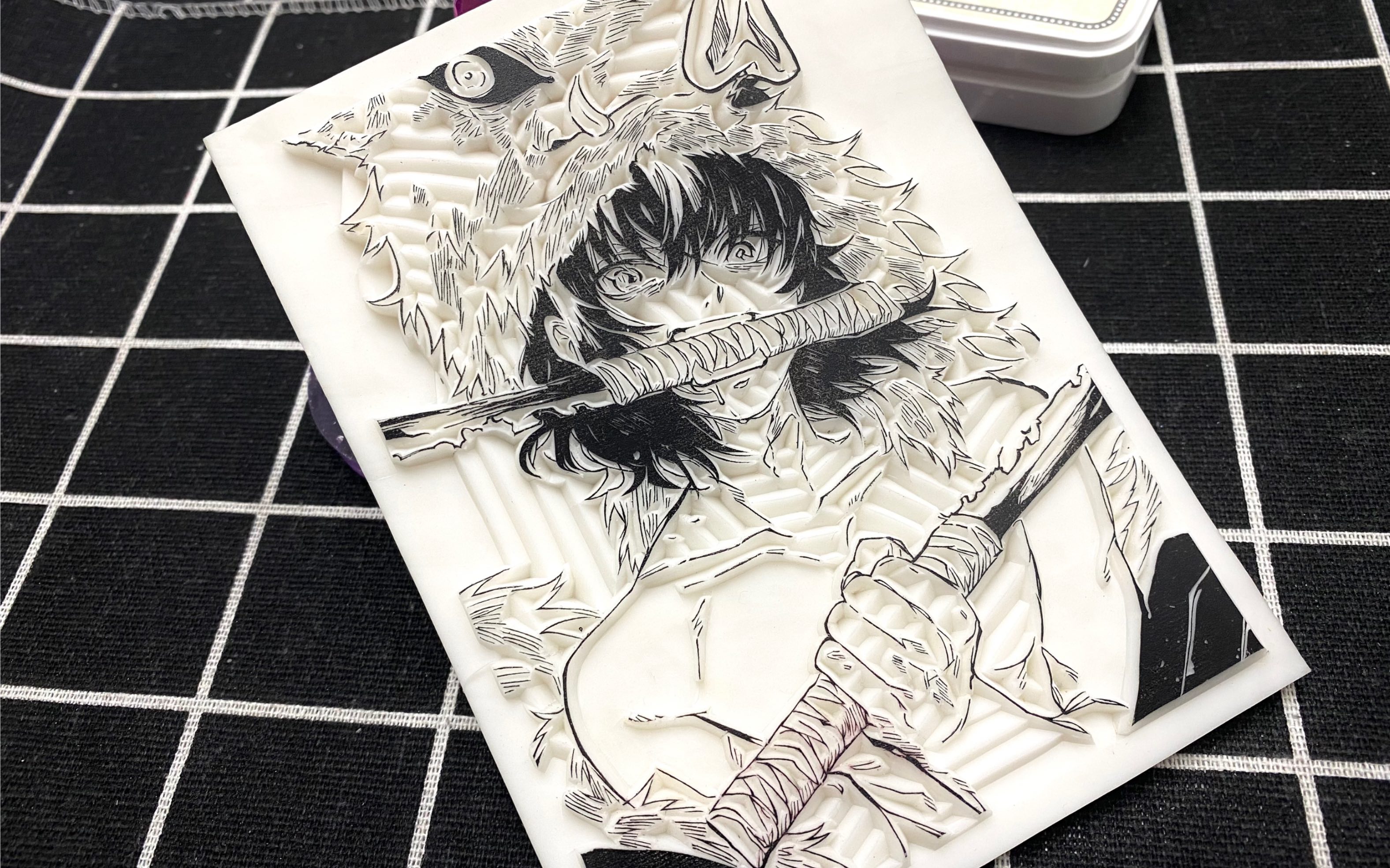 言儿橡皮章猪突猛进平留白过程鬼灭之刃