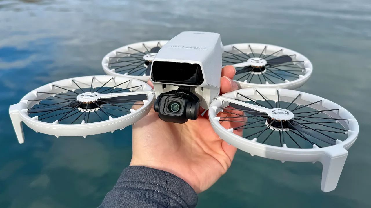 我试飞了最新的小型人工智能无人机