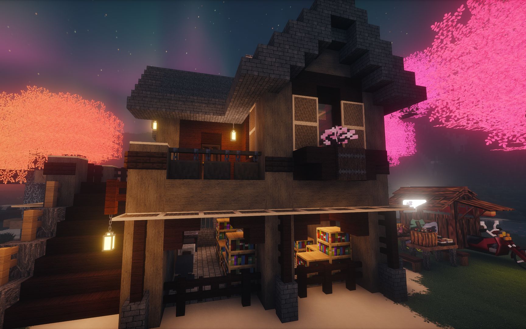 【我的世界】海边小屋