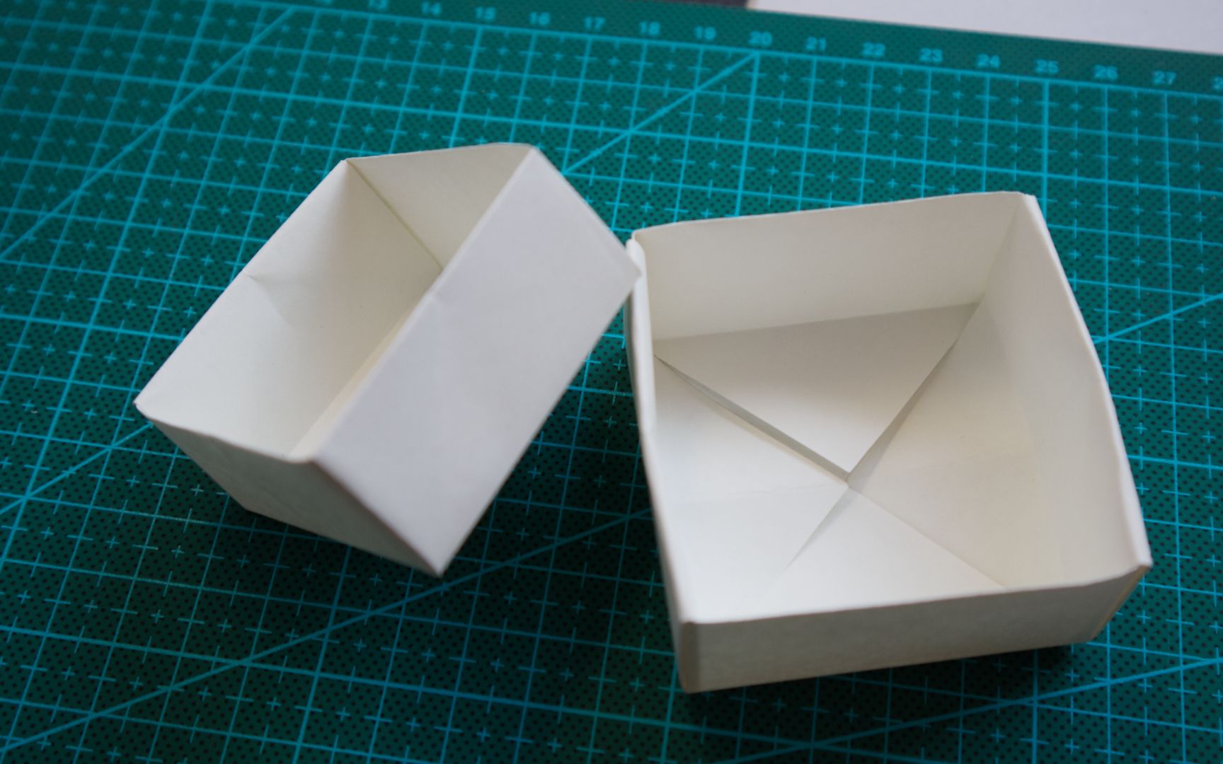 叠小纸盒 简单图片