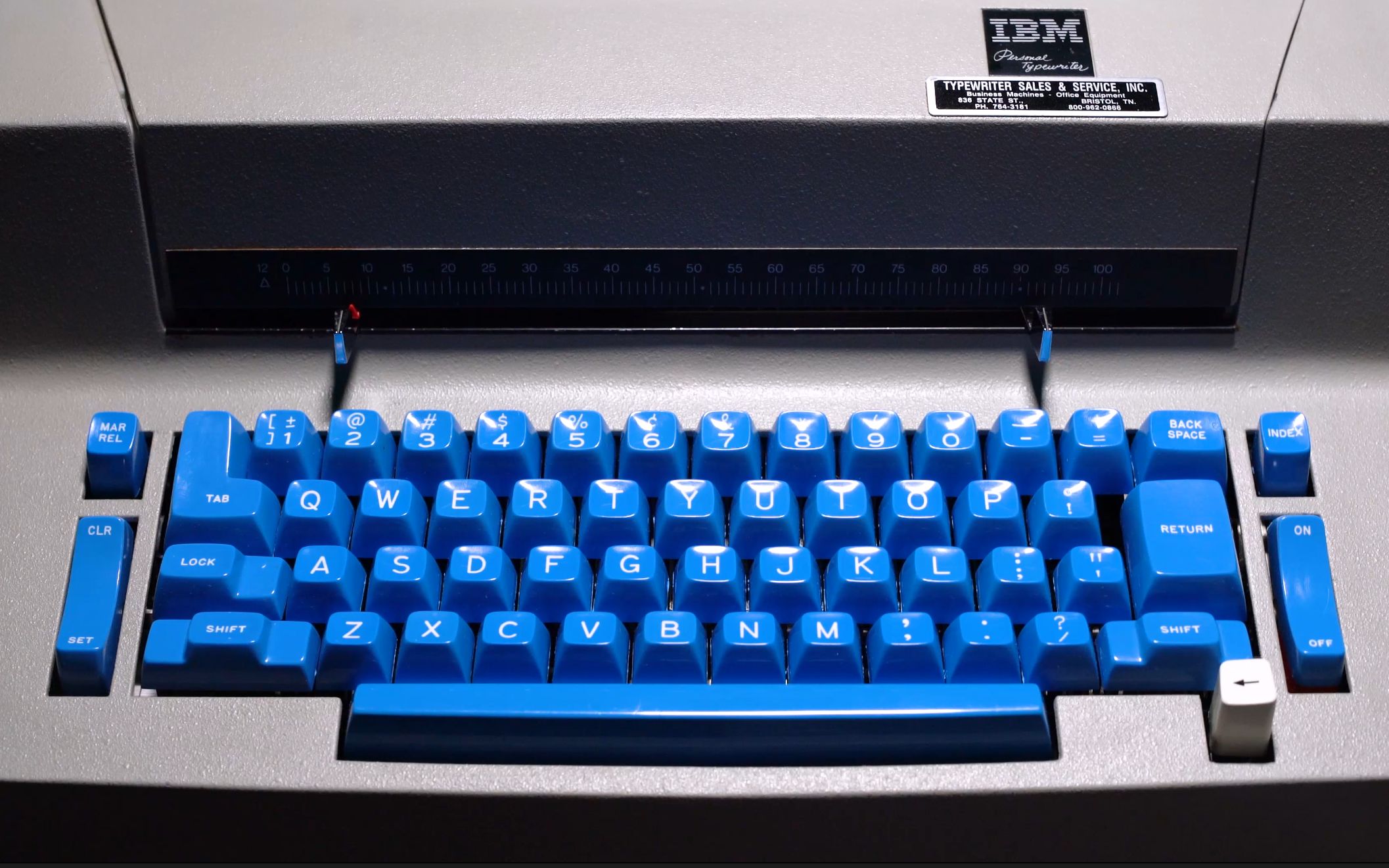 IBM Selectric "个人打字机" (1982) 打字声音哔哩哔哩bilibili