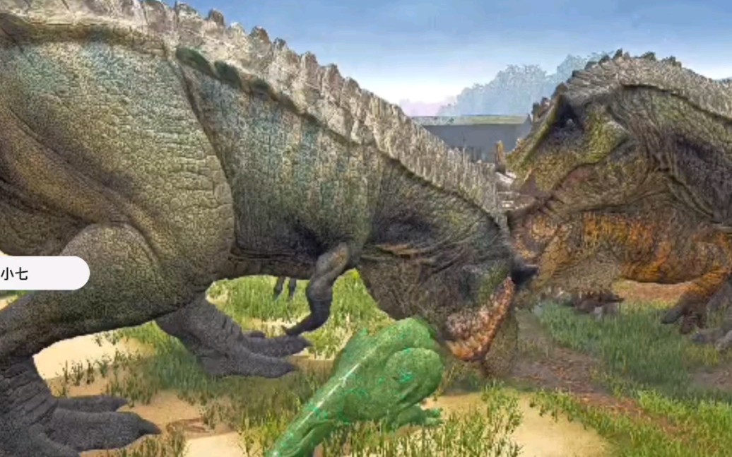 (上)恐龙岛大猎杀,一群狗都不玩的南巨,带只暴龙来欺负我