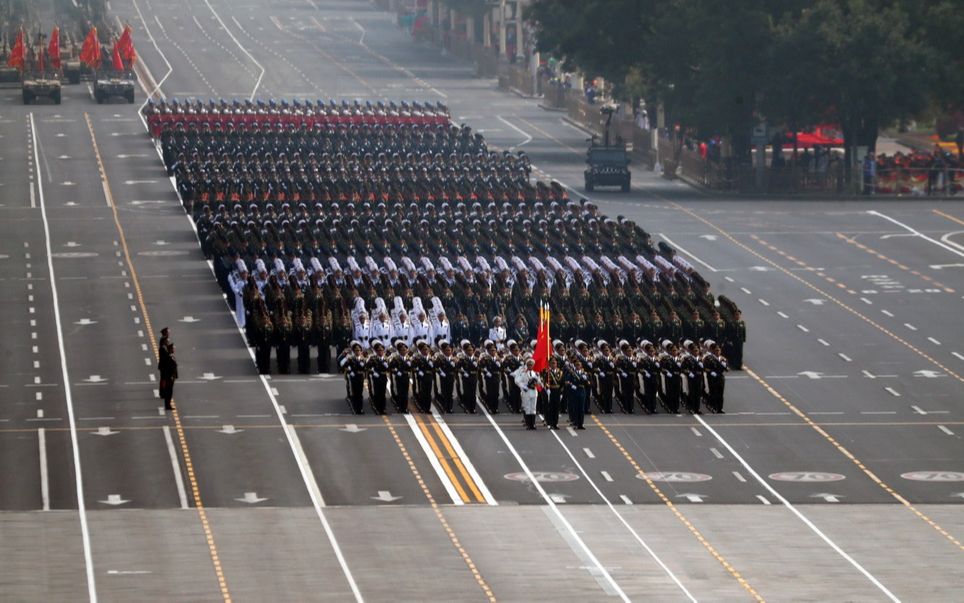 2019年阅兵现场图片图片