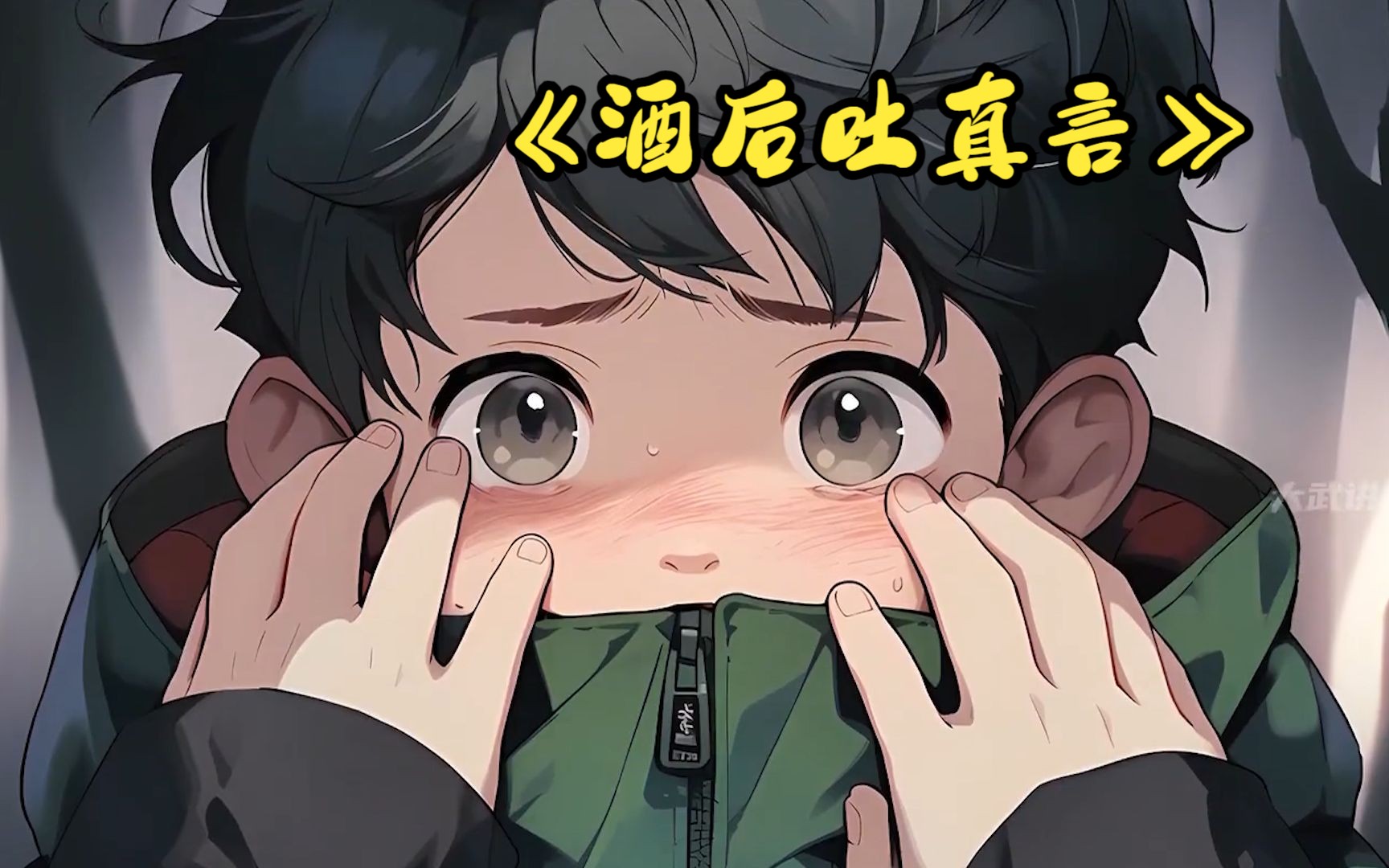 漫画解说《酒后吐真言》我喝醉后,表白女孩谁知信息发到班群里了~结果