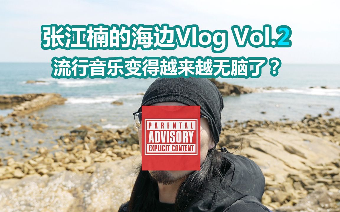 张江楠的海边vlog Vol.2 关于大家讨论的流行音乐变得越来越无脑……哔哩哔哩bilibili