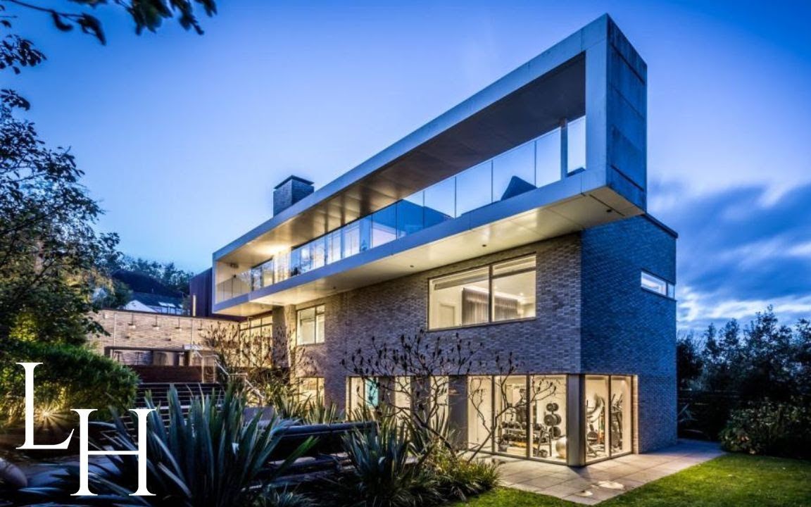 【豪宅参观】英国建筑师设计的现代简约大别墅