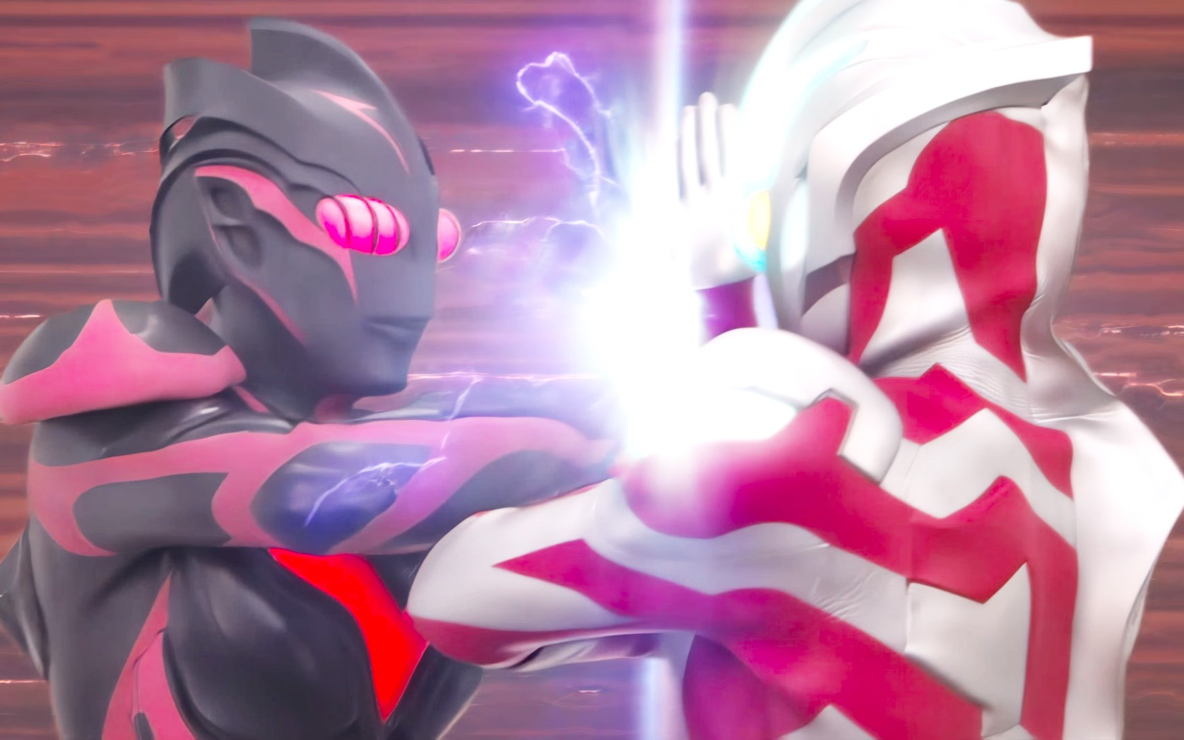 【4k真彩映画】体验一下后山战神时期最强画质的银河奥特曼和扎基最近