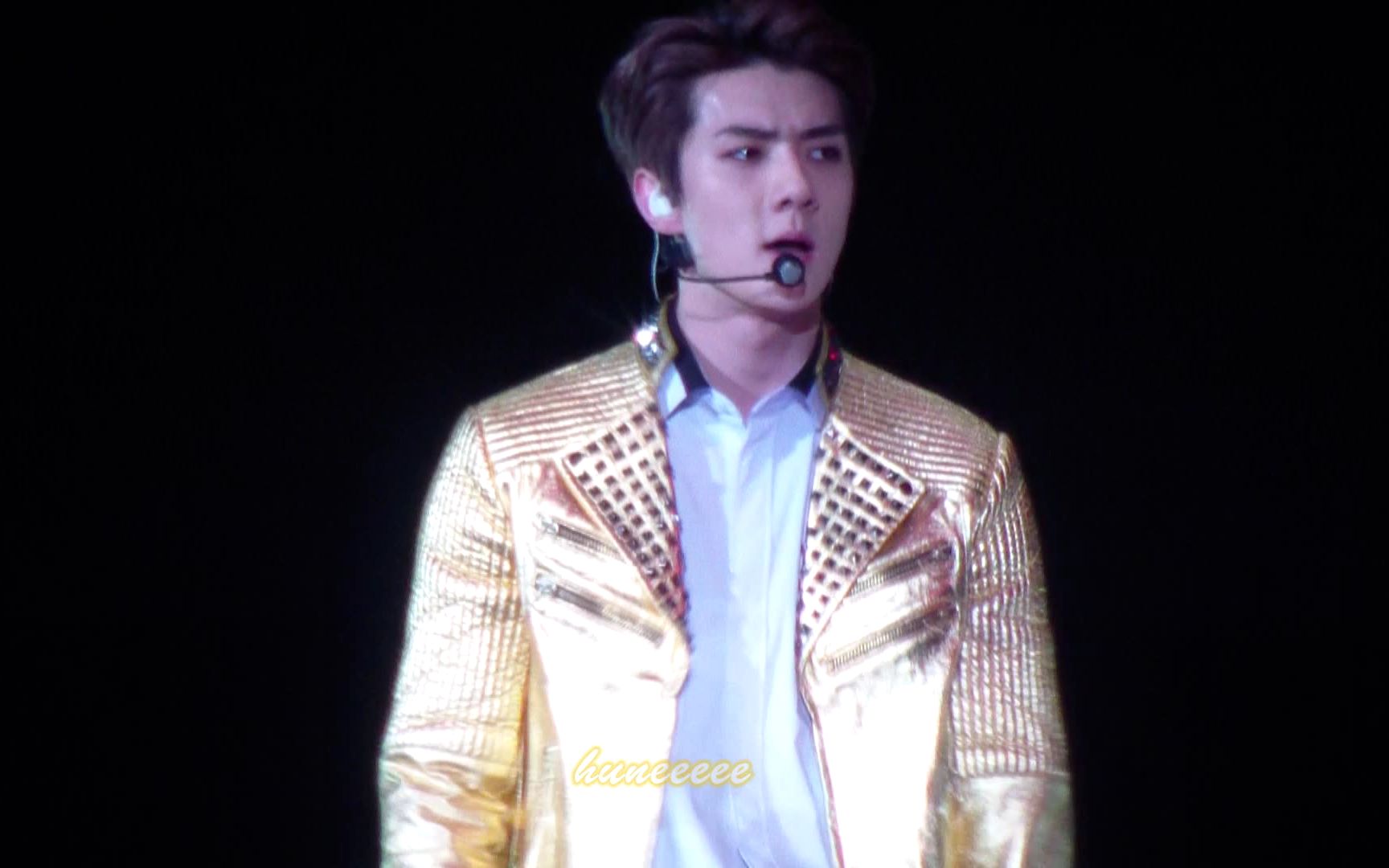 exoeldorado黄金国二巡演唱会边伯贤朴灿烈吴世勋自拍混剪