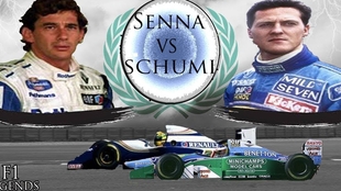 老f1录像 王者的对决 1994年日本站排位赛塞纳vs舒马赫 哔哩哔哩 つロ干杯 Bilibili