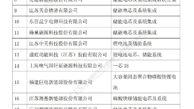 2023中国储能企业创新力TOP30总榜单哔哩哔哩bilibili