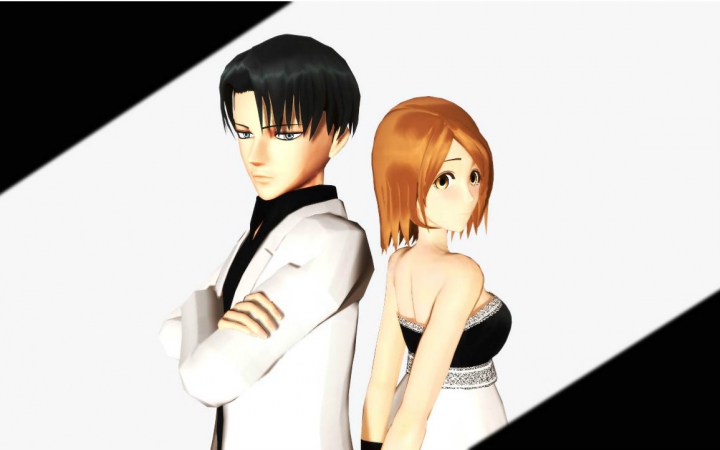 【进击的mmd】同月生组的tik tok【利威尔x佩特拉】