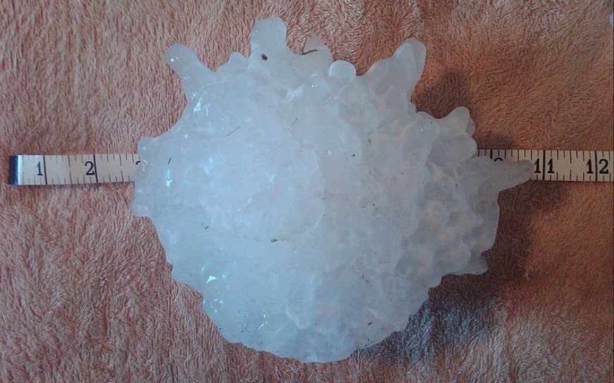 江西这特大冰雹砸得脑瓜子嗡嗡的