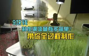 Download Video: 9块钱手工制作滴流盒过滤系统有多简单？带你看全过程制作流程