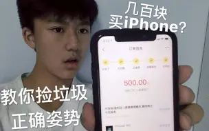 Download Video: 【几百块买iPhone？】教你如何在转转和闲鱼捡垃圾