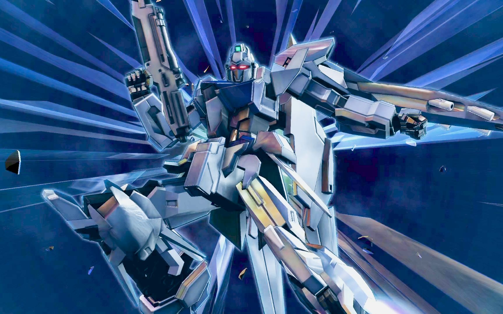 高达exvsmbondeltaplus德尔塔普拉斯连段演示