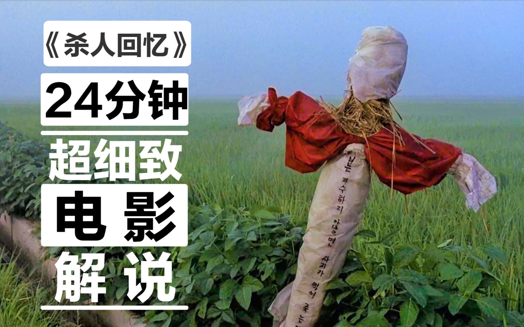 【东倾】《杀人回忆》：华城连环谋杀案，韩国影史巅峰之作，24分钟细读