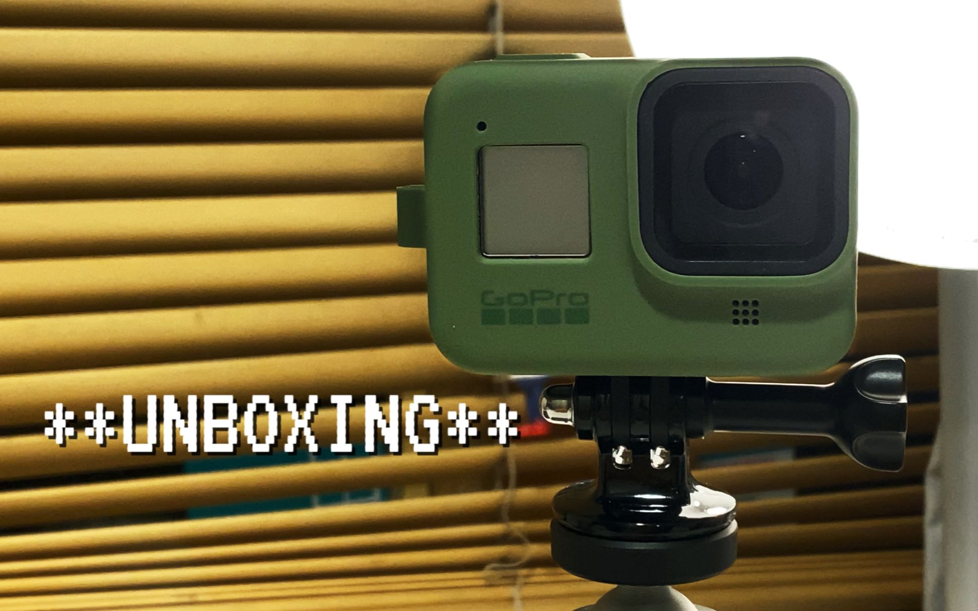 【shu review】跟我一起开箱全新gopro hero 8 black_哔哩哔哩 (゜-゜