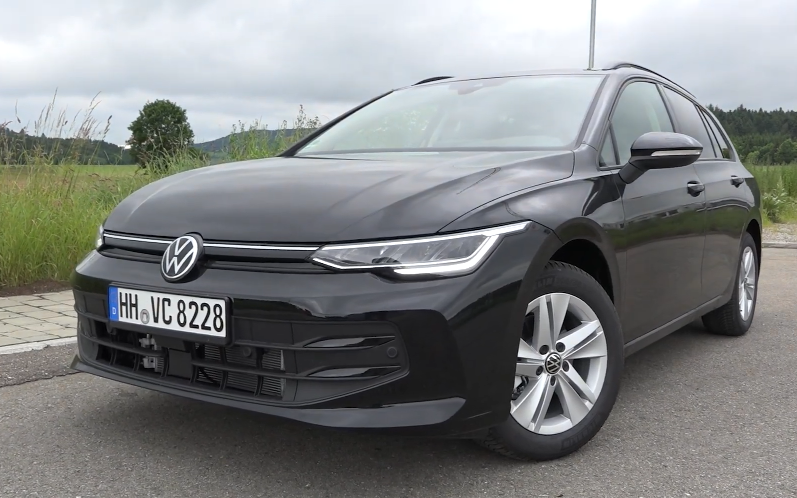 2024款大众高尔夫8旅行版 手动挡 外观和内饰细节