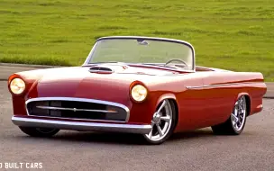 Скачать видео: 1955 福特雷鸟 6.0L V8双涡轮 1150马力 改装