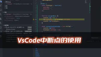 如何在Vscode中使用断点