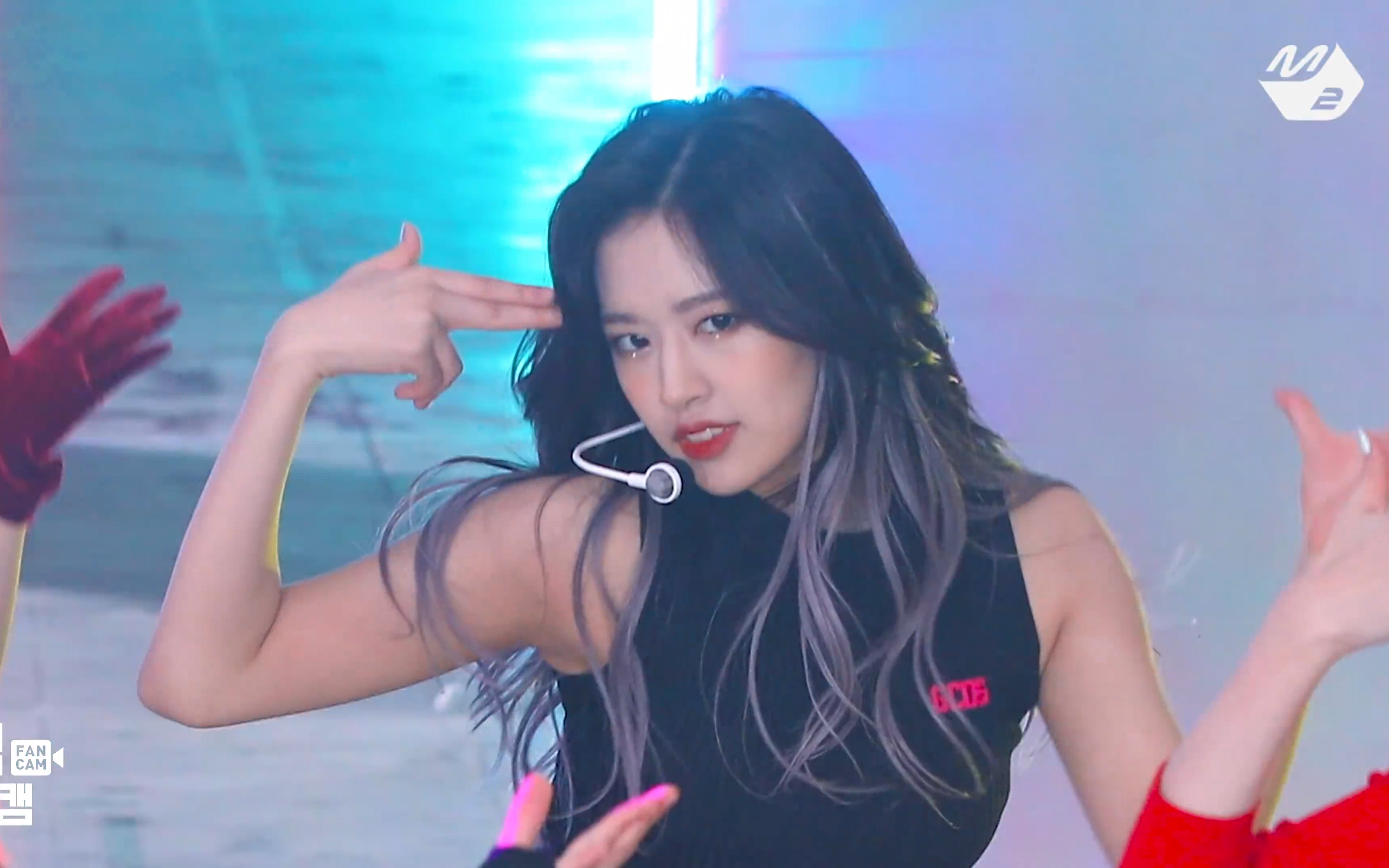 201213 izone - sequence 横版 4k 人气歌谣安宥真直拍 白衣安