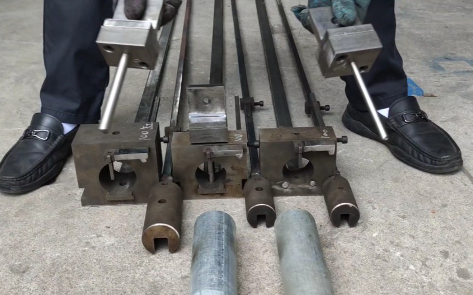 冲孔模具的魅力展示!圆管是如何开孔的 您看懂了吗?