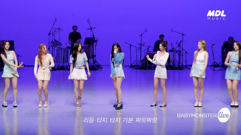 babymonster - "forever" band live concert [its live] 现场音乐