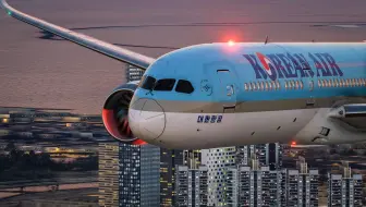 大韩航空 波音787-9客机 Korean Air Boeing7887-9