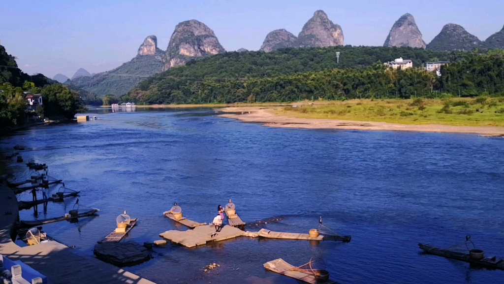 阳朔西街水东门码头风情