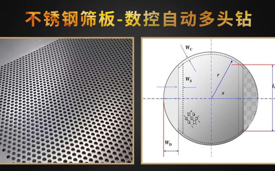 不锈钢筛板精馏塔再生塔塔板消音板13mm圆孔数控多头钻床哔哩哔哩bilibili