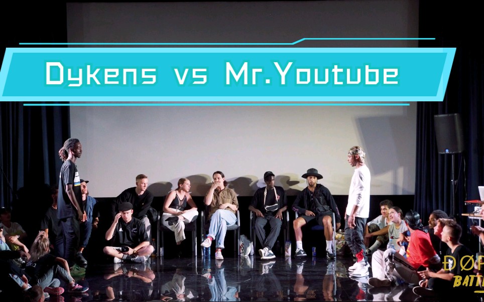 Dykens vs Mr.Youtube  Dope Battles 2019  HIP HOP SEMI FINAl哔哩哔哩bilibili