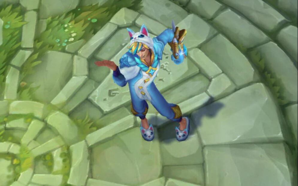 睡衣守护者伊泽瑞尔皮肤模型预览