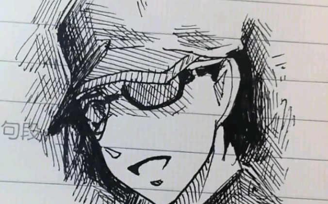 我看穿了真相!(赤井秀一简笔画)