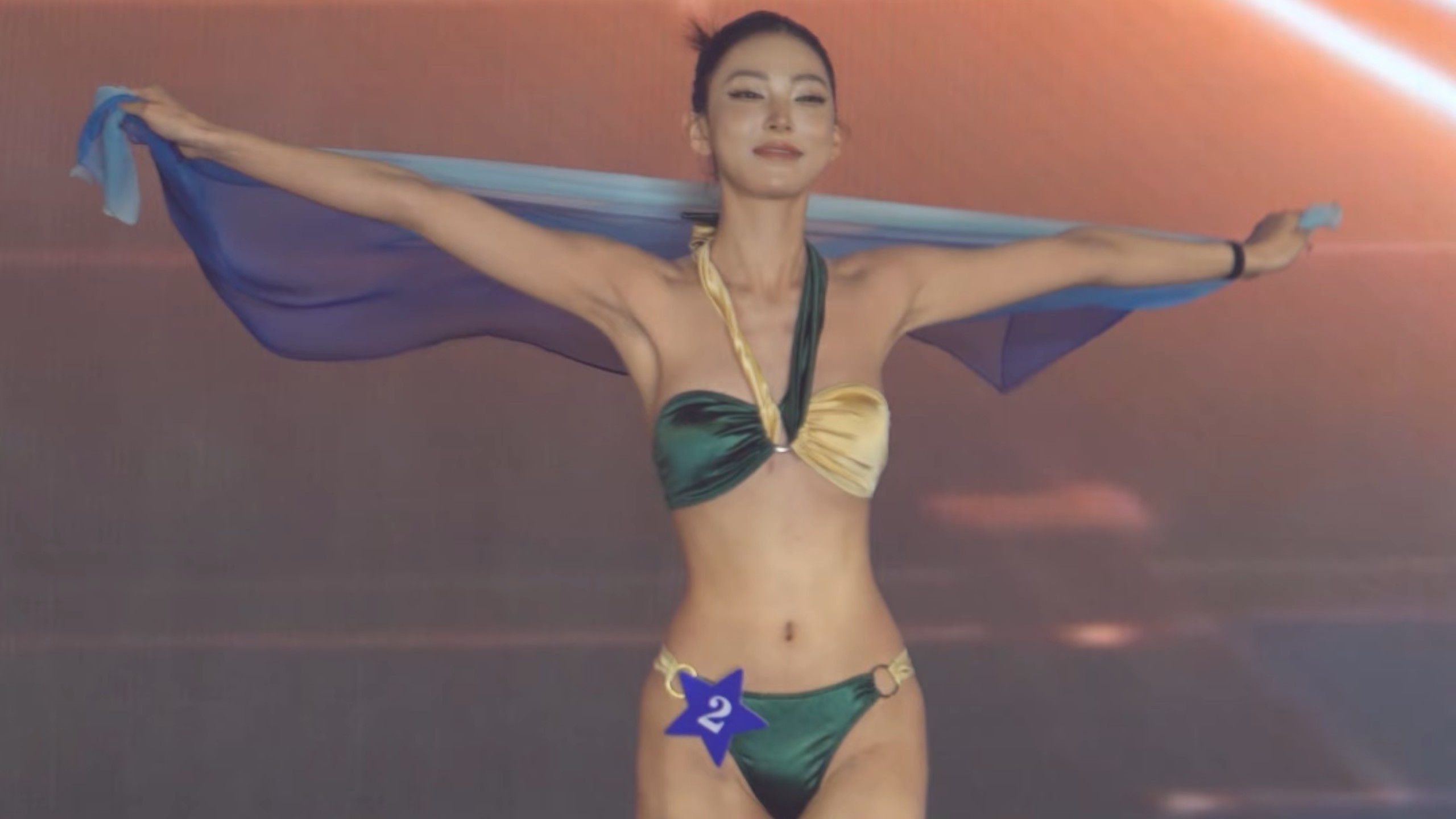 纯享~2026寰宇小姐中國縂決賽 泳裝環節内衣秀（罕見美臀丁字褲）！ | Miss Cosmo China | 叶濛雨 ? t 팬티 레이스