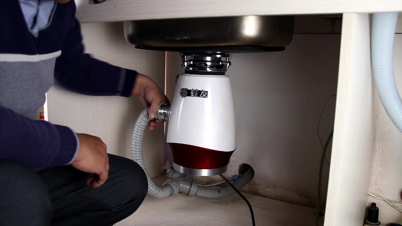 【蛙友科技】蛙友厨房食物垃圾处理器安装视频高清版