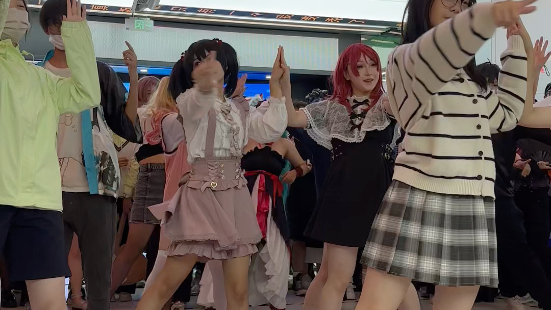 随机舞蹈路演 宅舞 百联zx cosplay 二次元 #漫展 #宅舞001