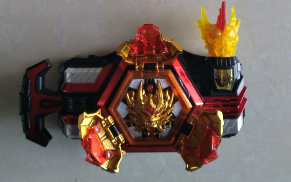 08评测铠甲勇士捕王dx召唤器腰带威麒印