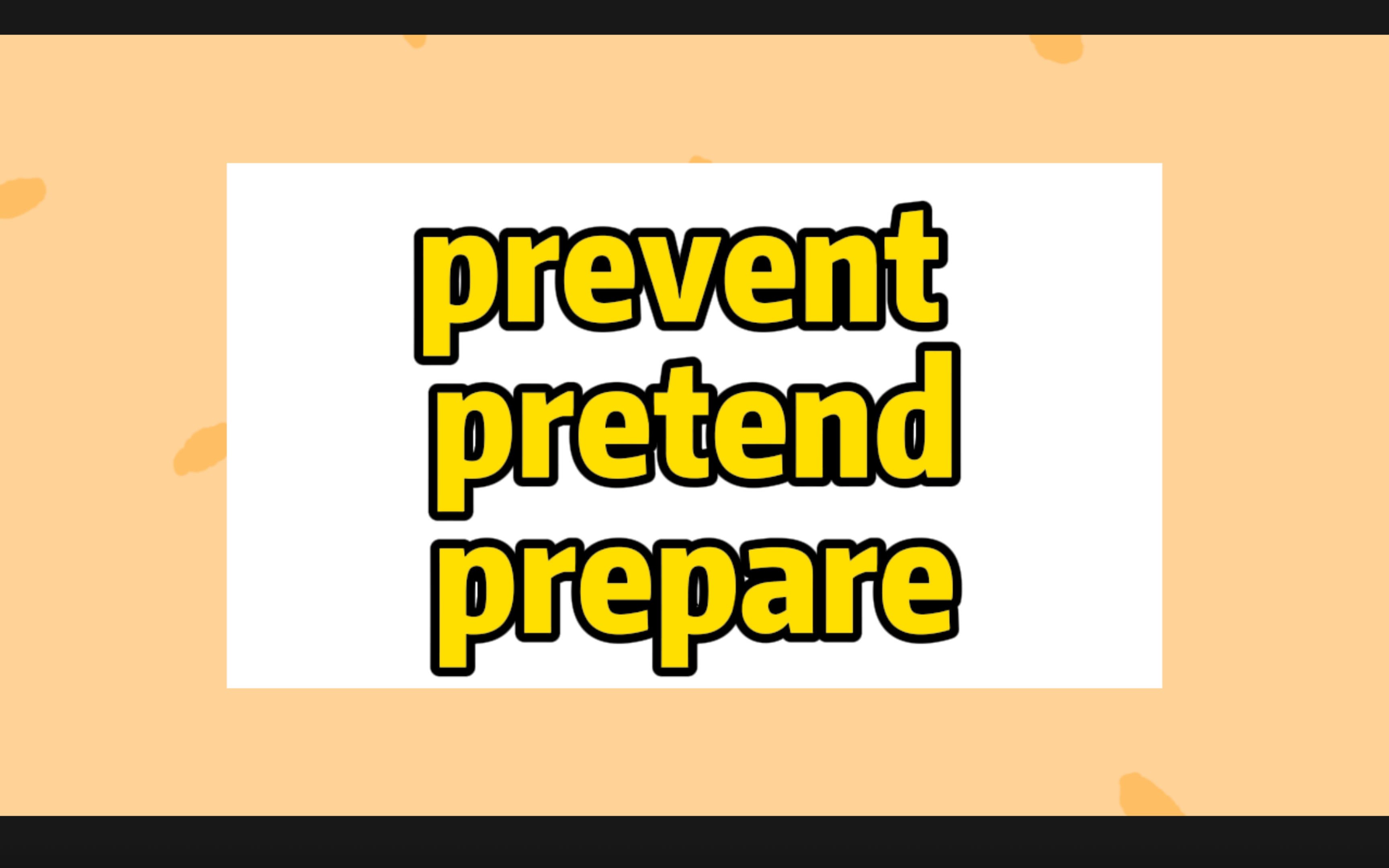 prevent,pretend,prepare你还没分清嘛!!!!哔哩哔哩bilibili