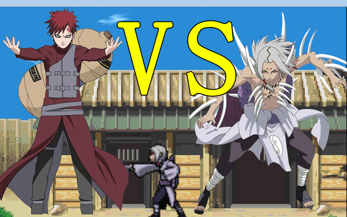 死神vs火影最强对决我爱罗vs君麻吕