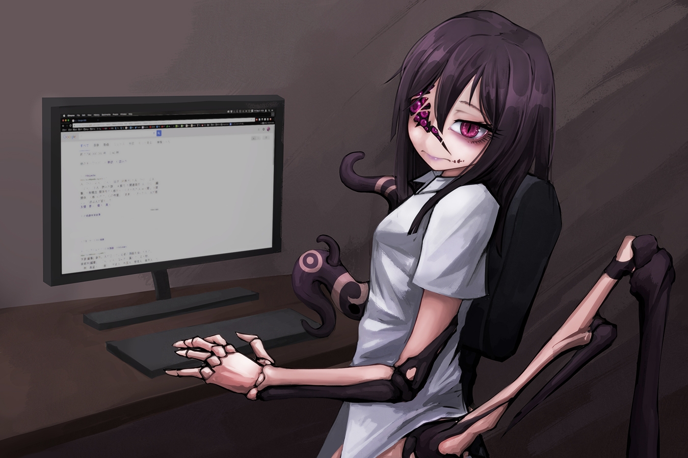 【RayK】蛊惑的幼虫 CG鉴赏
