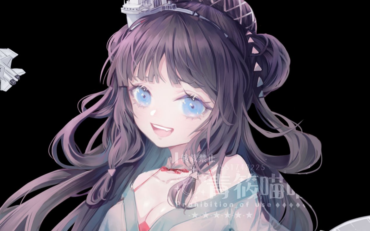 【板绘】一首歌时间画个山东舰舰娘!【稿子勿用】